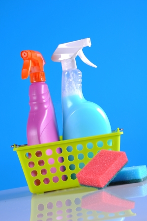  Washing concept on saturated backgroundの写真素材