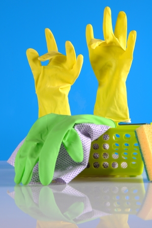 Washing concept on light backgroundの写真素材