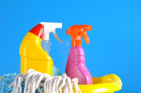 Washing up, cleaning themeの写真素材