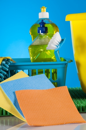 Washing and cleaning equipment, cleaning setの写真素材