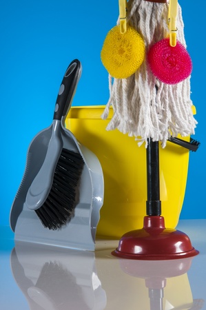 Saturated colors, washing conceptの写真素材