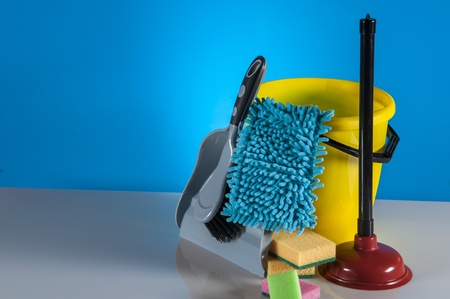 Saturated colors, washing conceptの写真素材