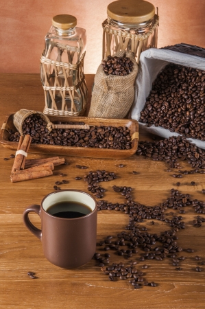 Decorative rural cafe conceptの写真素材