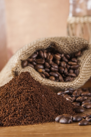 Rural concept of coffeeの写真素材