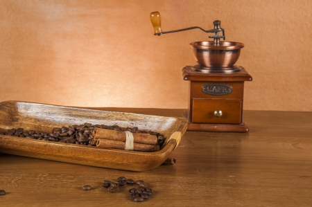 Italian coffee concept with cafe setの写真素材