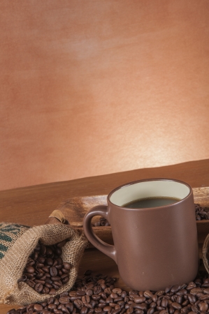 Decorative coffee beans conceptの写真素材