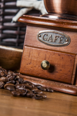 Country theme with coffeeの写真素材