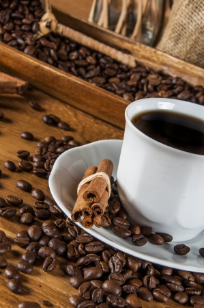 Atmospheric traditional coffee conceptの写真素材