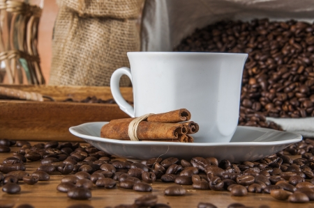 Atmospheric traditional coffee conceptの写真素材