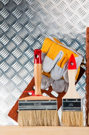 Composition of building objectsの写真素材