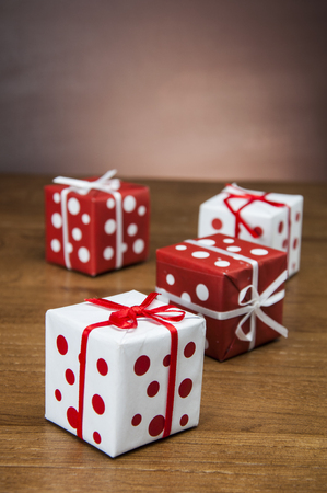 Christmas stuff, winter decorationsの写真素材