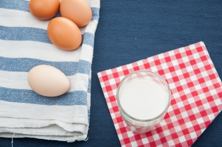 Natural breakfast, rural themeの写真素材