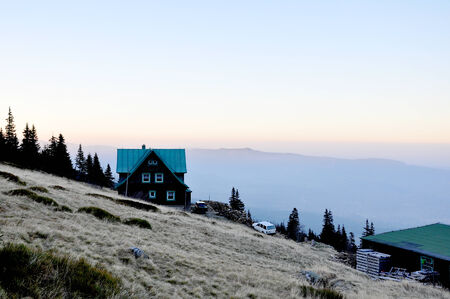 Wonderful mountains of central Europeの写真素材