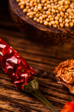 Asian seasoning, spices themeの写真素材