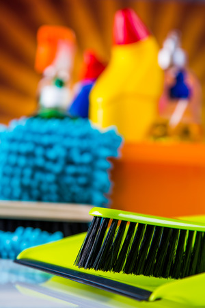 Washing concept on light background