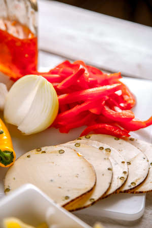 Home-made vibrant natural food conceptの写真素材