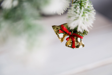 Christmas decorations, holiday home related conceptの写真素材