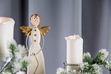 Christmas decorations, holiday home related conceptの写真素材