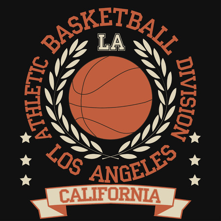 California College fashion design print for t-shirt. California Sport Typography. California sports Graphics, California T-shirt Printing Design, vintageのイラスト素材