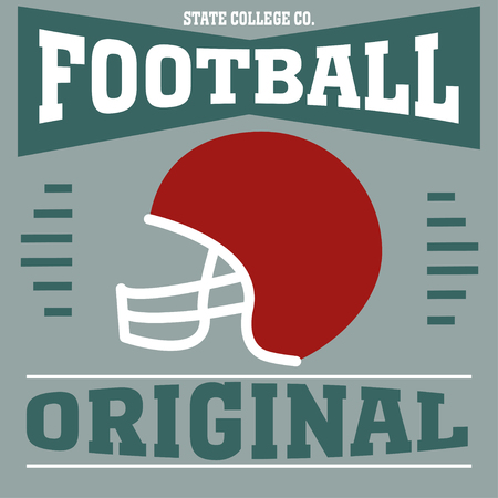 football americanのイラスト素材