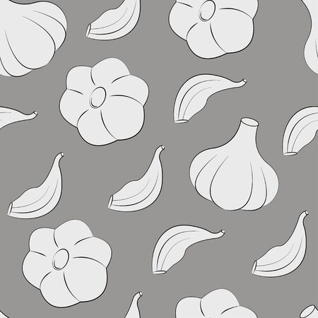 Garlic textureのイラスト素材