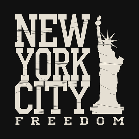 New york  typography fashion, t-shirt graphics. Vector illustrationのイラスト素材