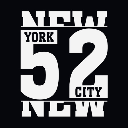 New York Brooklynのイラスト素材