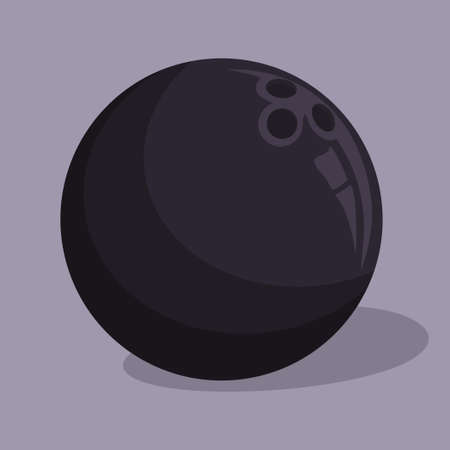Bowling ball sport icon vector illustration designのイラスト素材