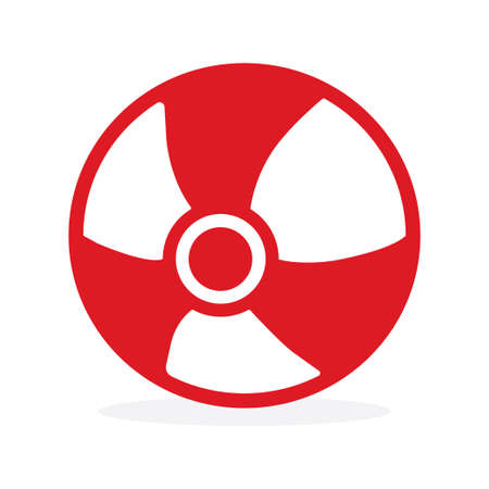 Toy ball icon vector illustration design isolatedのイラスト素材