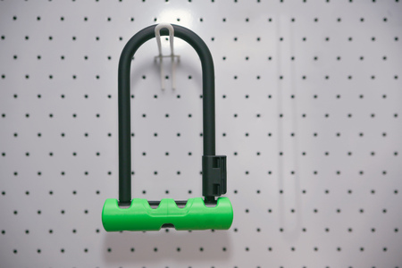 Bicycle U-lockの写真素材