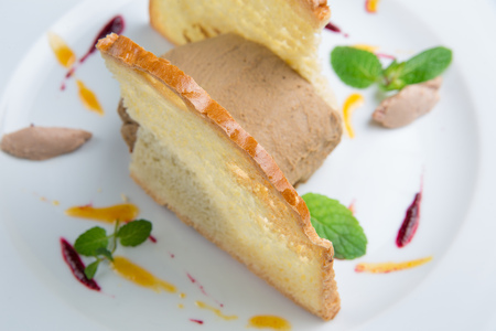 pate with toast