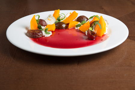 fruit saladの写真素材