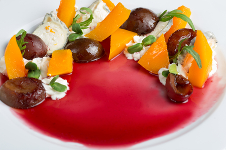 fruit saladの写真素材