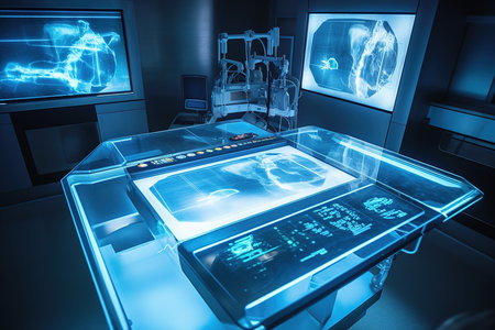 Ultra-modern innovative center of medicine of the futureの素材