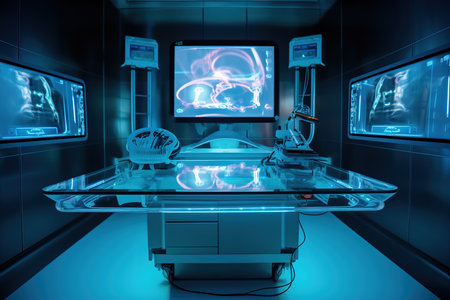 Ultra-modern innovative center of medicine of the futureの素材