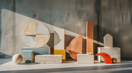 Stylish interior designer moodboardの素材