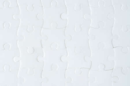Background from the element of white puzzles