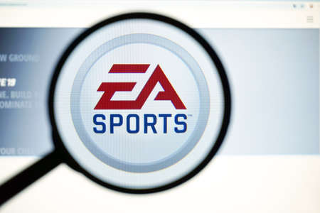 Los Angeles, California, USA - May 31 2020 : Official website of EA Sports . Homepage of firm