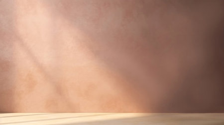 Step into a realm of simplicity and modern aesthetics with this plain colored wall, bathed in the soft glow of natural light - a perfect backdrop for unleashing your creativity in design projects.の素材