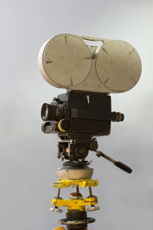 Classic retro soviet movie / film cameraの写真素材