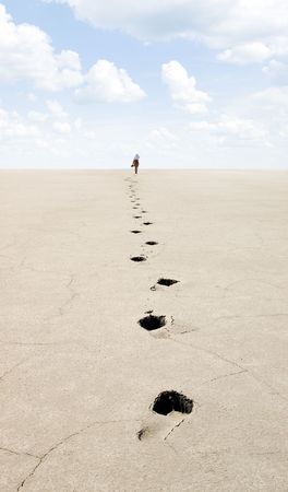 Long way off dessert.の写真素材