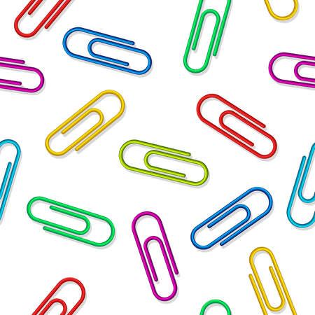 Seamless clips background - vector pattern for continuous replicate. See more seamlessly backgrounds in my portfolio.のイラスト素材