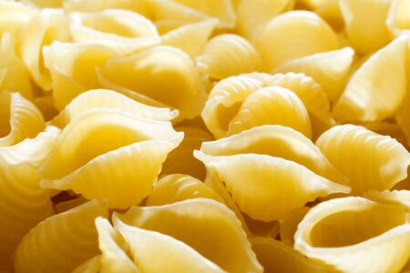 Macaroni closeup background.