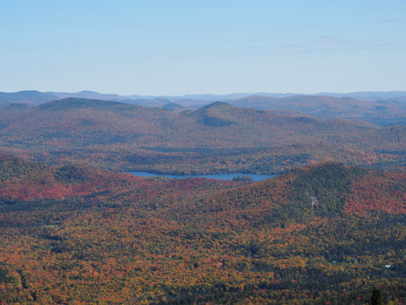 Autumn view of Blue Ridge.の写真素材