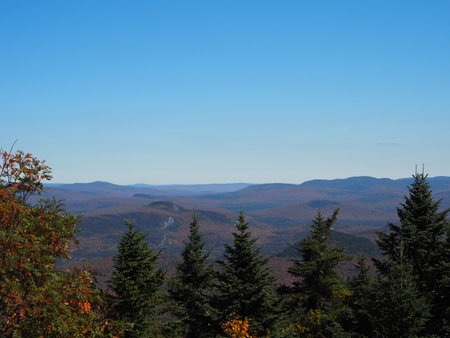 View of the Blue Ridge Mountains.の写真素材