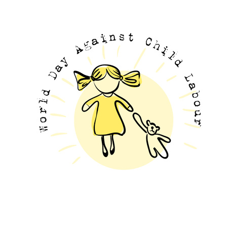 World Day Against Child Labourのイラスト素材