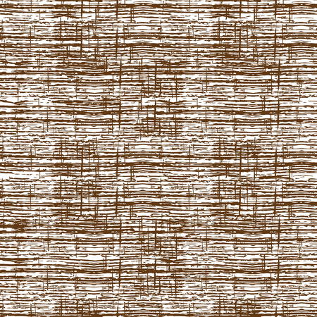 Brown grunge hand drawn background illustration. Wooden texture. Seamless patternのイラスト素材