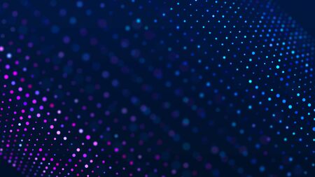 Abstract digital background. Big data code matrix.