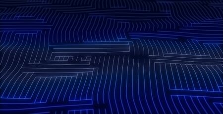 Abstract digital background. Big data code matrix. 3d
