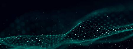 Structural connection of information. Data transfer in network connection. Abstract data background....